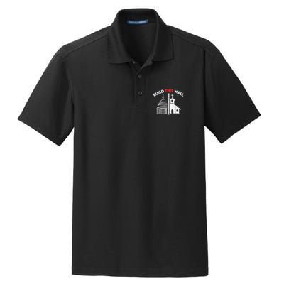 Build This Wall Separation Of Church And State Dry Zone Grid Polo