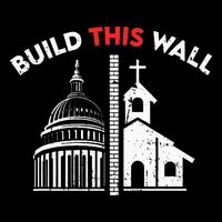 Build This Wall Separation Of Church And State 16 in Basic Backpack
