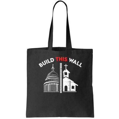 Build This Wall Separation Of Church And State Bag