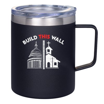 Build This Wall Separation Of Church And State 12oz Stainless Steel Coffee Mug