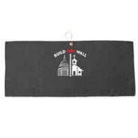 Build This Wall Separation Of Church And State Large Microfiber Waffle Golf Towel