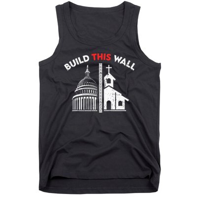Build This Wall Separation Of Church And State Tank Top