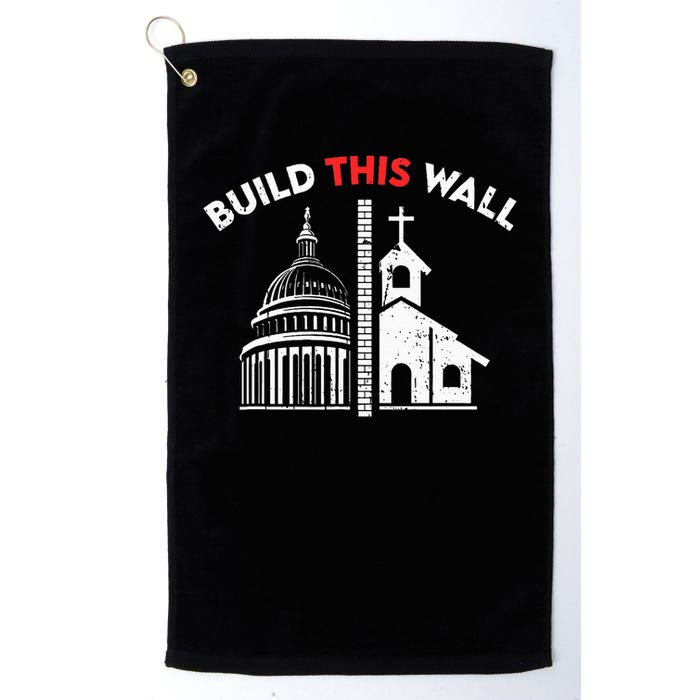Build This Wall Separation Of Church And State Golf Towel