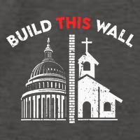 Build This Wall Separation Of Church And State Vector Backpack