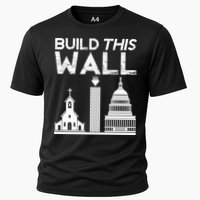 Build This Wall Separation Of Church And State Usa Gift Cooling Performance Crew T-Shirt