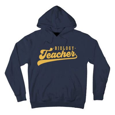 Biology Teacher Women Vintage Graphic Biology Teacher Tall Hoodie