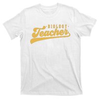 Biology Teacher Women Vintage Graphic Biology Teacher T-Shirt