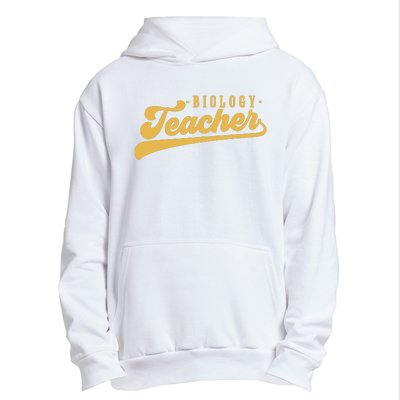 Biology Teacher Women Vintage Graphic Biology Teacher Urban Pullover Hoodie