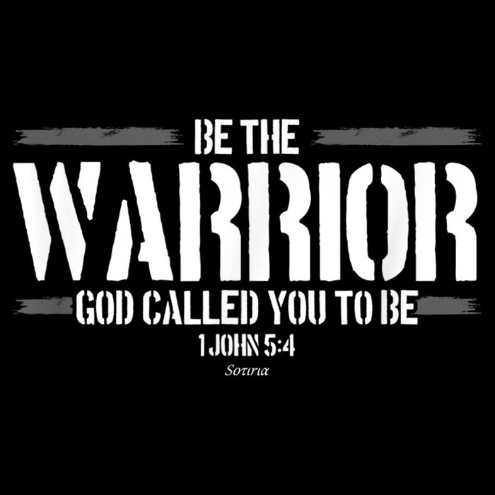 Be The Warrior God Called You To Be Gift For Mens Christian Gift Doggie Tank