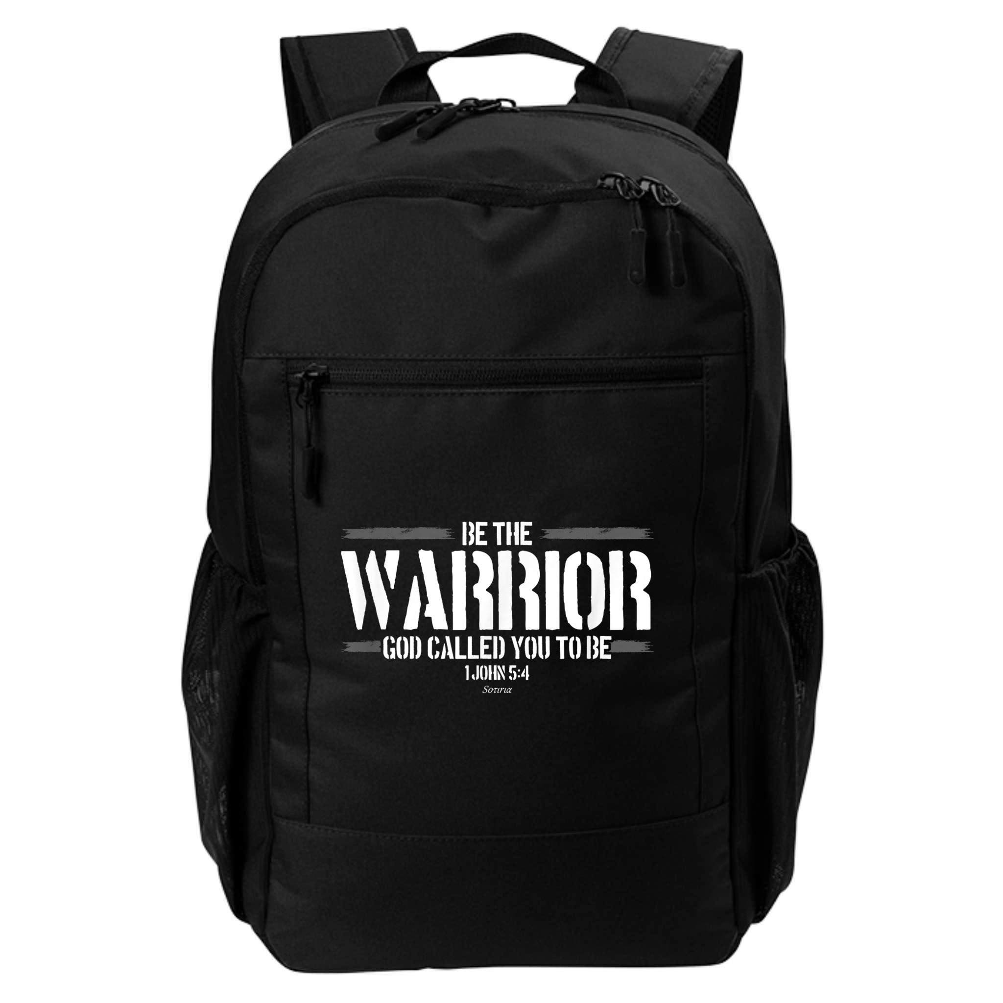 Be The Warrior God Called You To Be Gift For Mens Christian Gift Backpack