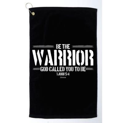 Be The Warrior God Called You To Be Gift For Mens Christian Gift Golf Towel