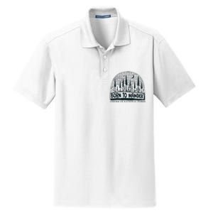 Born To Wander AmericaS National Parks Nature Dry Zone Grid Polo