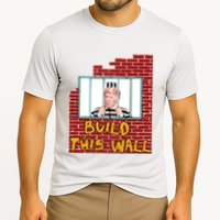 Build This Wall Lock Him Up Anti Trump Impeachment 45 Cooling Performance Crew T-Shirt