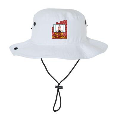 Build This Wall Lock Him Up Anti Trump Impeachment 45 Bucket Hat