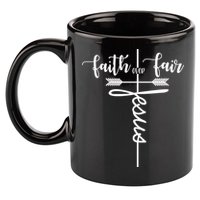 Build This Wall Separation Of Church And State Usa Gift 11oz C Handle Ceramic Mug