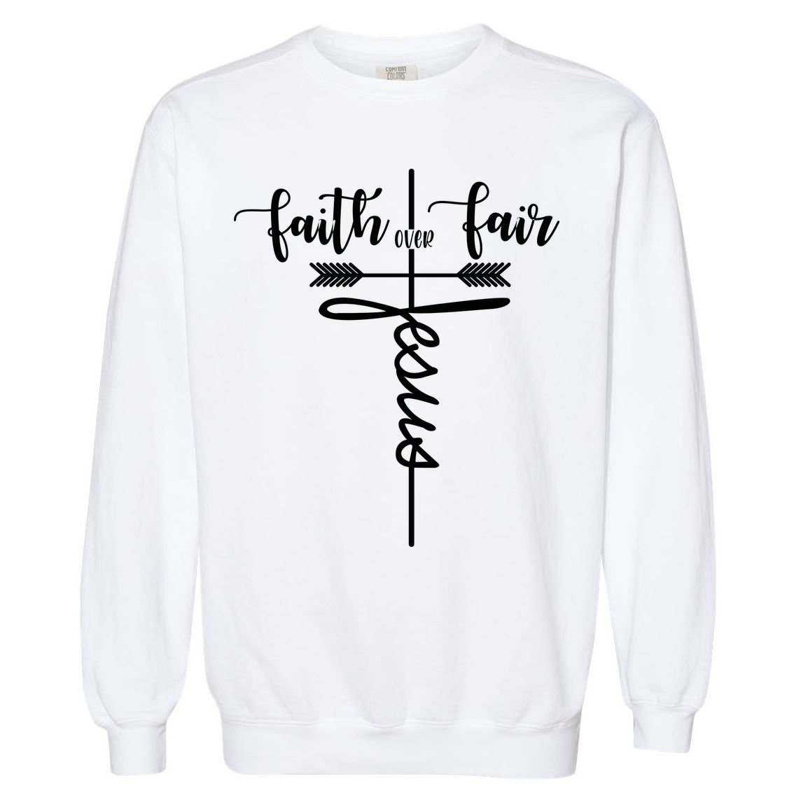 Build This Wall Separation Of Church And State Usa Gift Garment-Dyed Sweatshirt