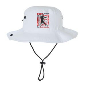 Baseball Typography Word Art Legacy Cool Fit Booney Bucket Hat