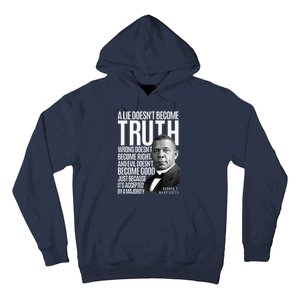 Booker T. Washington Lie Truth Evil Good Black History Month Hoodie