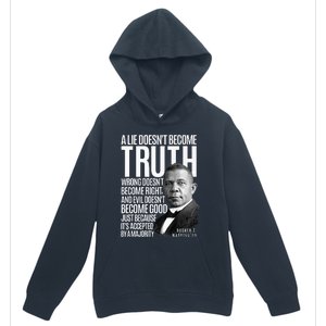 Booker T. Washington Lie Truth Evil Good Black History Month Urban Pullover Hoodie