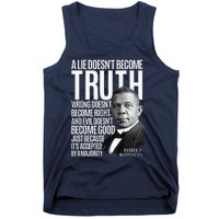 Booker T. Washington Lie Truth Evil Good Black History Month Tank Top