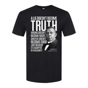 Booker T. Washington Lie Truth Evil Good Black History Month Softstyle CVC T-Shirt