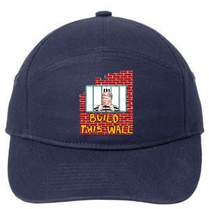 Build This Wall Lock Him Up Anti Trump Impeachment 7-Panel Snapback Hat