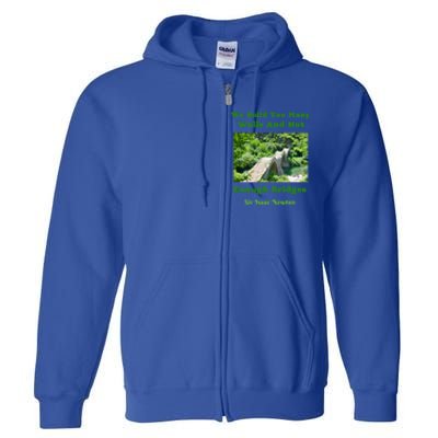 Build Too Y Walls Not Enough Bridgesr Isaac Newton Quote Gift Full Zip Hoodie