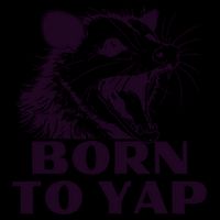 Born To Yap Funny Opossun Meme Awesome Possum Weird Gift Cooling Performance Crew T-Shirt