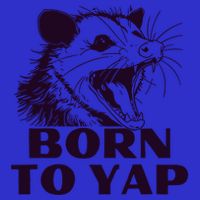 Born To Yap Funny Opossun Meme Awesome Possum Weird Gift Button