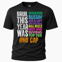 Bruh This Year Was Goated No Cap Funny Last Day Of School Performance Shirt