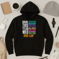 Bruh This Year Was Goated No Cap Funny Last Day Of School Hoodie