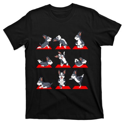 Boston Terrier Yoga T-Shirt