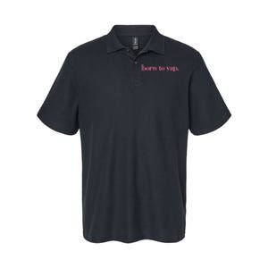 Born To Yap Softstyle Adult Sport Polo