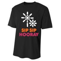 Better Than You Sip Sip Hooray Dunkin​ Performance Sprint T-Shirt