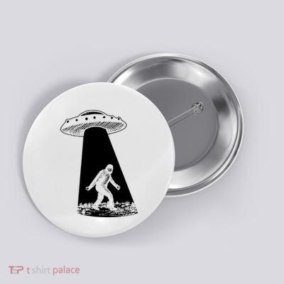 Bigfoot Ufo Abduction Button