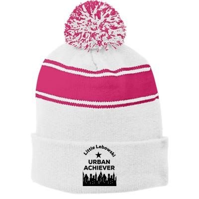 Bowling Urban Achiever Stripe Pom Pom Beanie