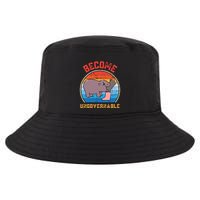Become Ungovernable Angry Moo Deng Baby Hippo Cool Comfort Performance Bucket Hat