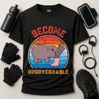 Become Ungovernable Angry Moo Deng Baby Hippo Performance Shirt