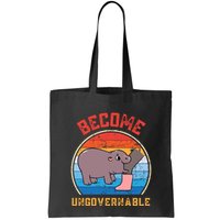 Become Ungovernable Angry Moo Deng Baby Hippo Bag