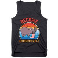 Become Ungovernable Angry Moo Deng Baby Hippo Tank Top