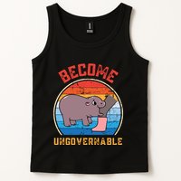 Become Ungovernable Angry Moo Deng Baby Hippo Tank Top