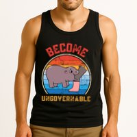 Become Ungovernable Angry Moo Deng Baby Hippo Tank Top