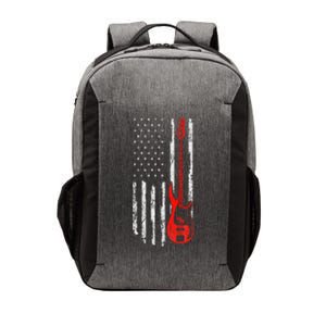 Bassist USA American Flag Bass Guitar Player Musician Vector Backpack