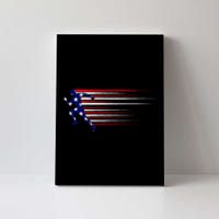 Best Usa American Flag Track And Field Gift Team Canvas