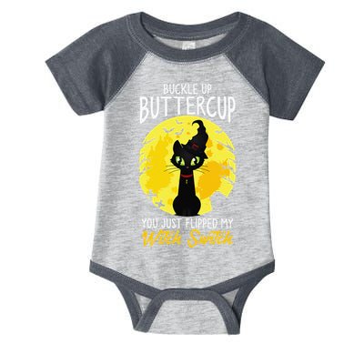 Buckle Up Buttercup You Just Flipped My Witch Switch Sassy Infant Baby Jersey Bodysuit