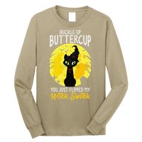 Buckle Up Buttercup You Just Flipped My Witch Switch Sassy Long Sleeve Shirt