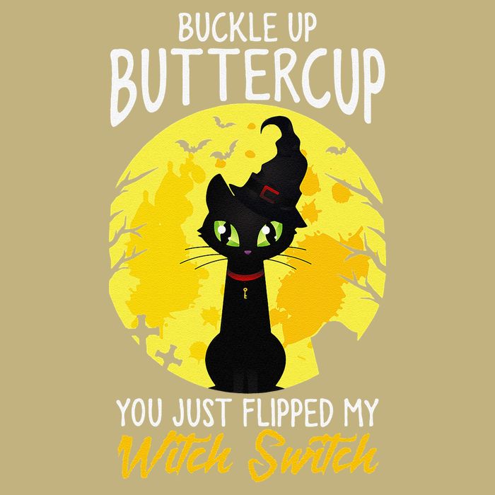 Buckle Up Buttercup You Just Flipped My Witch Switch Sassy Button
