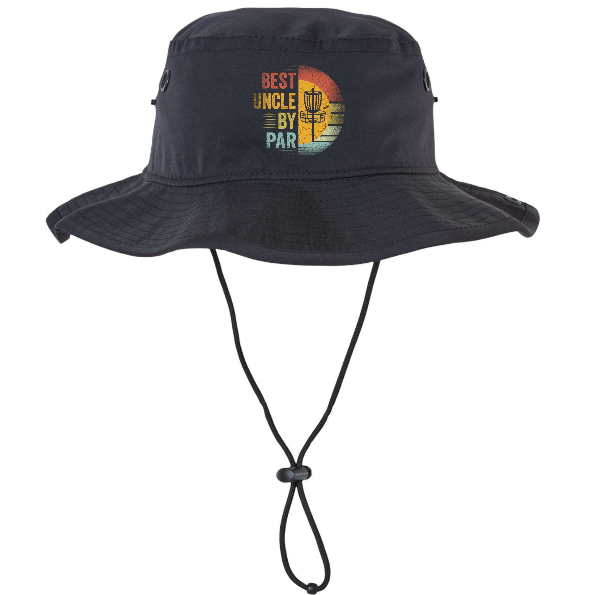 Best Uncle By Par Disc Golf Frisbee Golfer FatherS Day Cool Gift Bucket Hat
