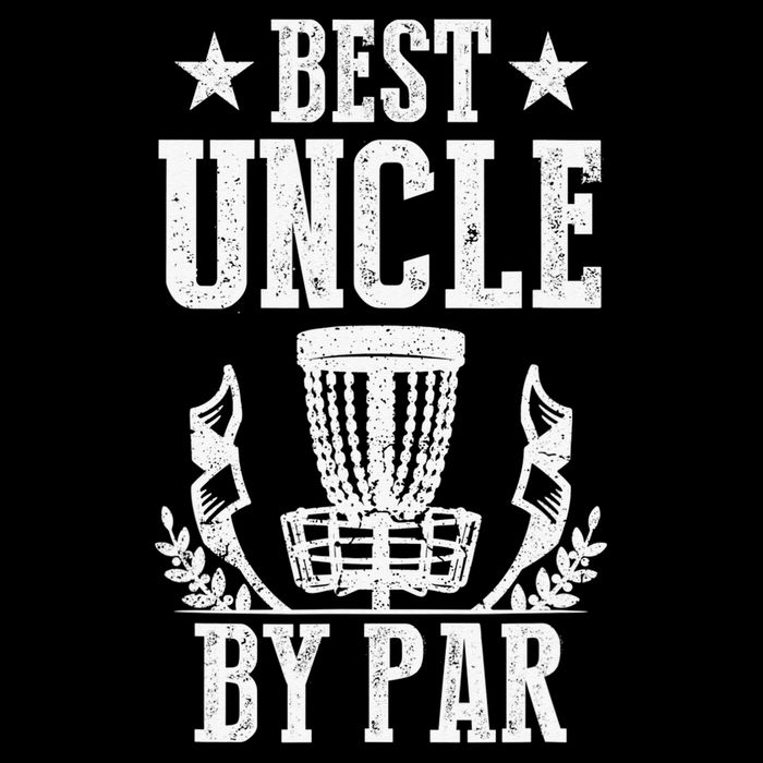 Best Uncle By Par Fathers Day Frisbee Disc Golf Zip Tote Bag