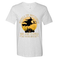 Buckle Up Buttercup You Just Flipped My Witch Switch V-Neck T-Shirt